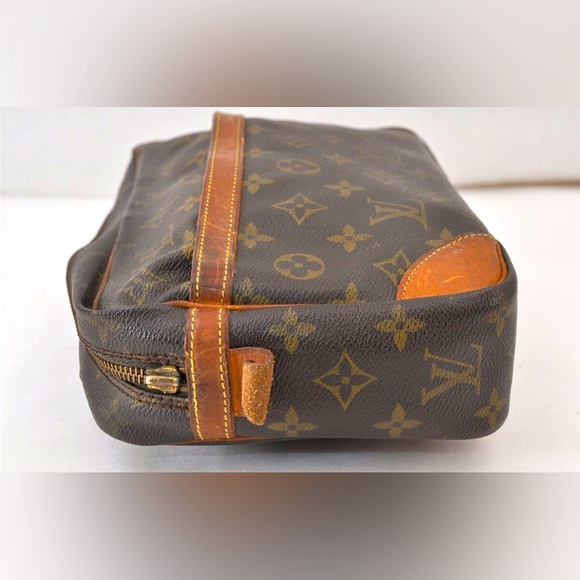 Authentic LOUIS VUITTON VINTAGE Monogram Compiegne 28 Clutch Bag - Picture 3 of 7